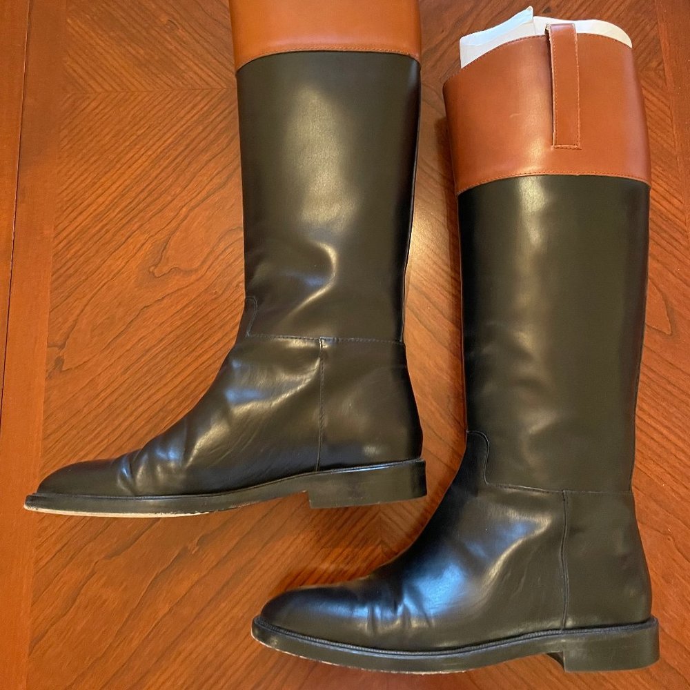 Micheal Kors Derby Riding Boots Size 7 - Picture 2 of 5
